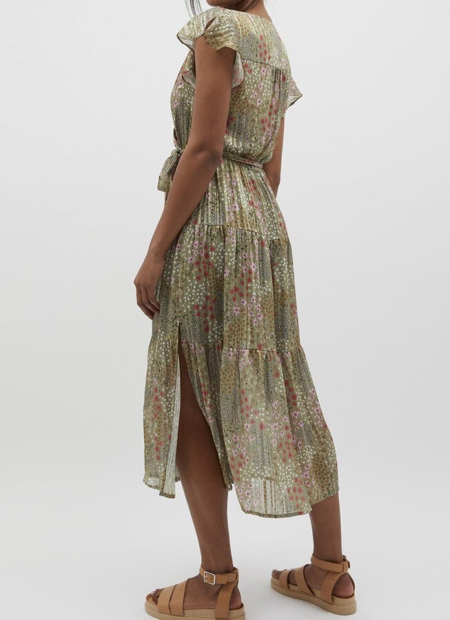 MONET MIDI DRESS IN MULTI, , alternate image number null