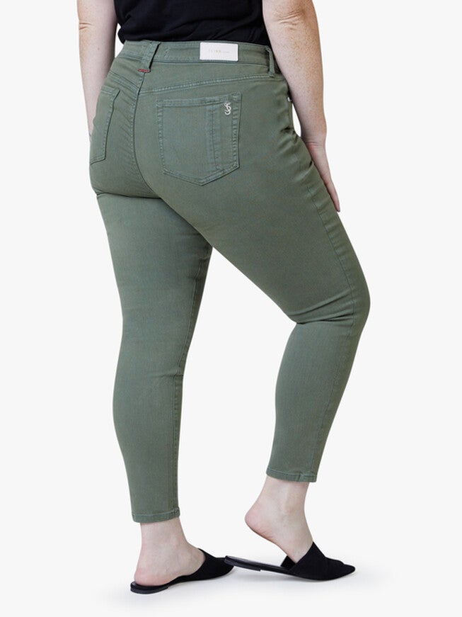 Mid Rise Jegging - Pine, , alternate image number null