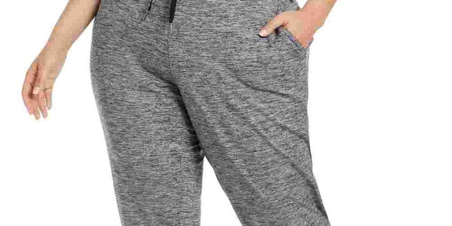 Calvin Klein Women's Pull On Jogger Pants Charcoal 2X, , alternate image number 4