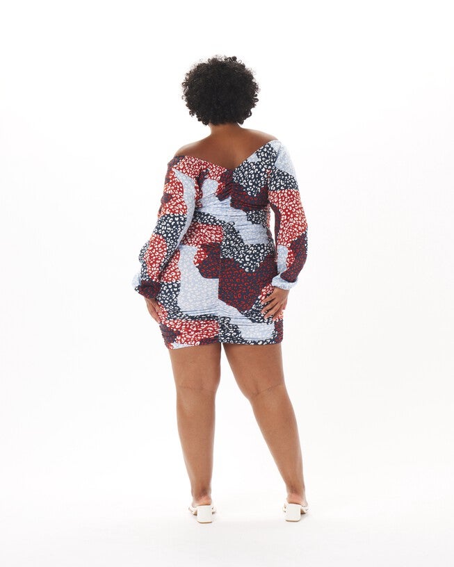 Ana Ruched Dress, , alternate image number 7