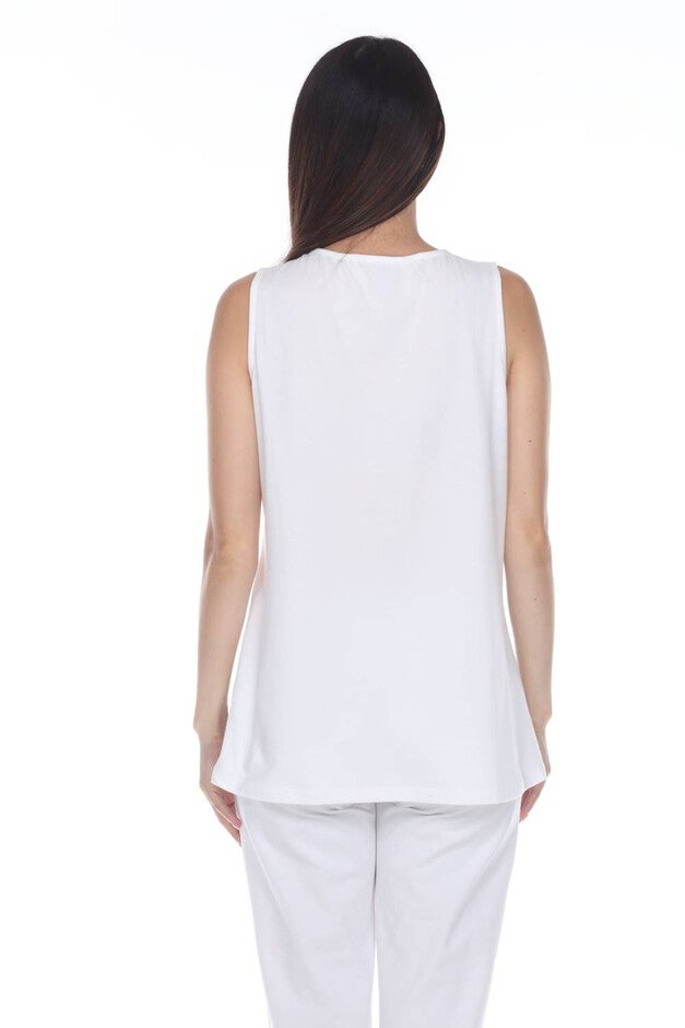 EVERYDAY TANK TOP IN WHITE, White / White, alternate image number null