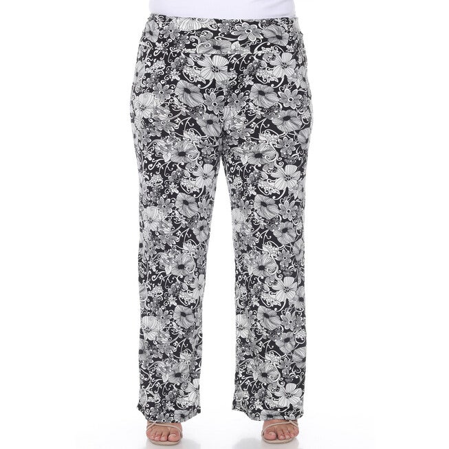 Floral Paisley Palazzo Pants, , alternate image number null