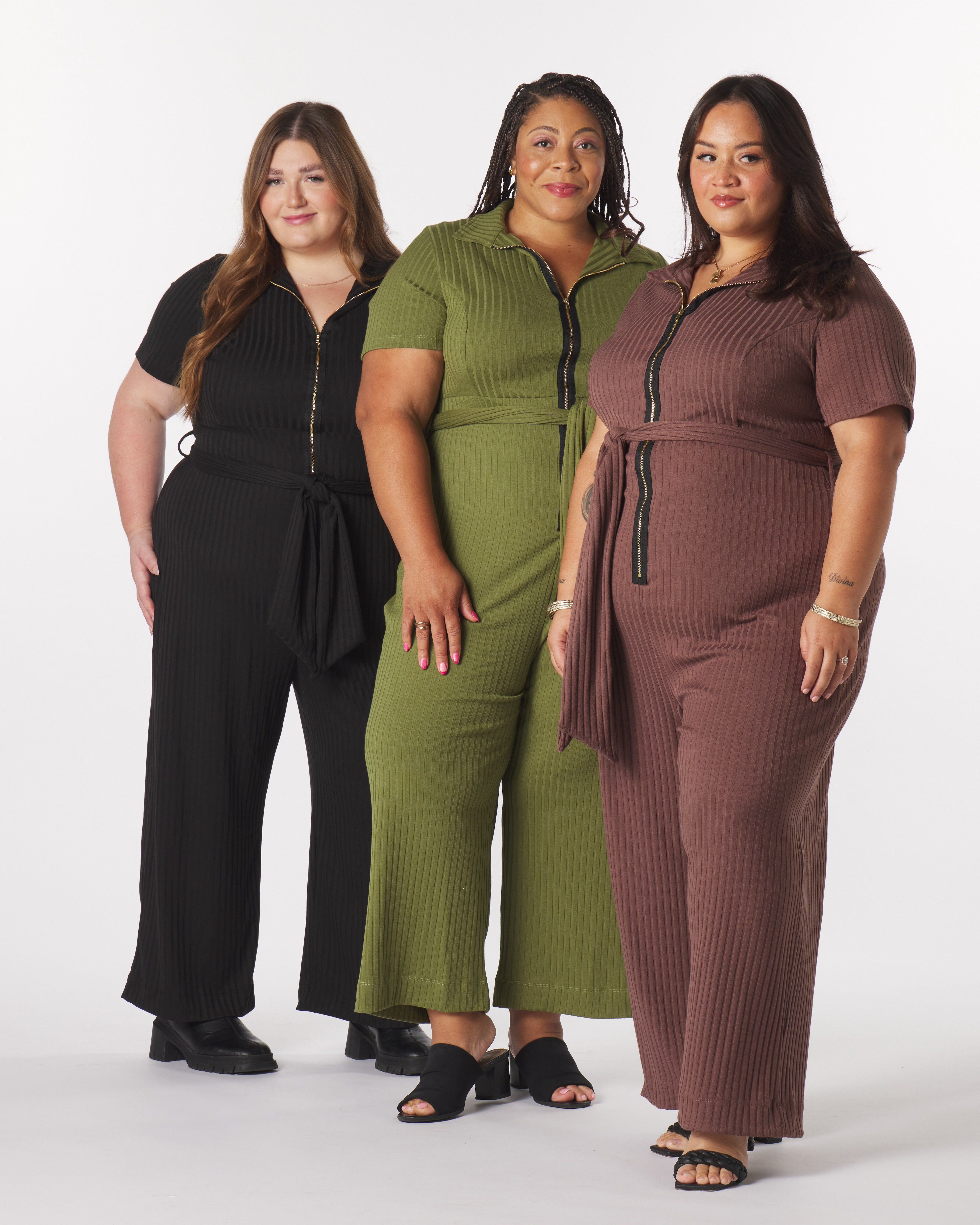 Lucia Belted Jumpsuit, Acorn / Brown, alternate image number 3