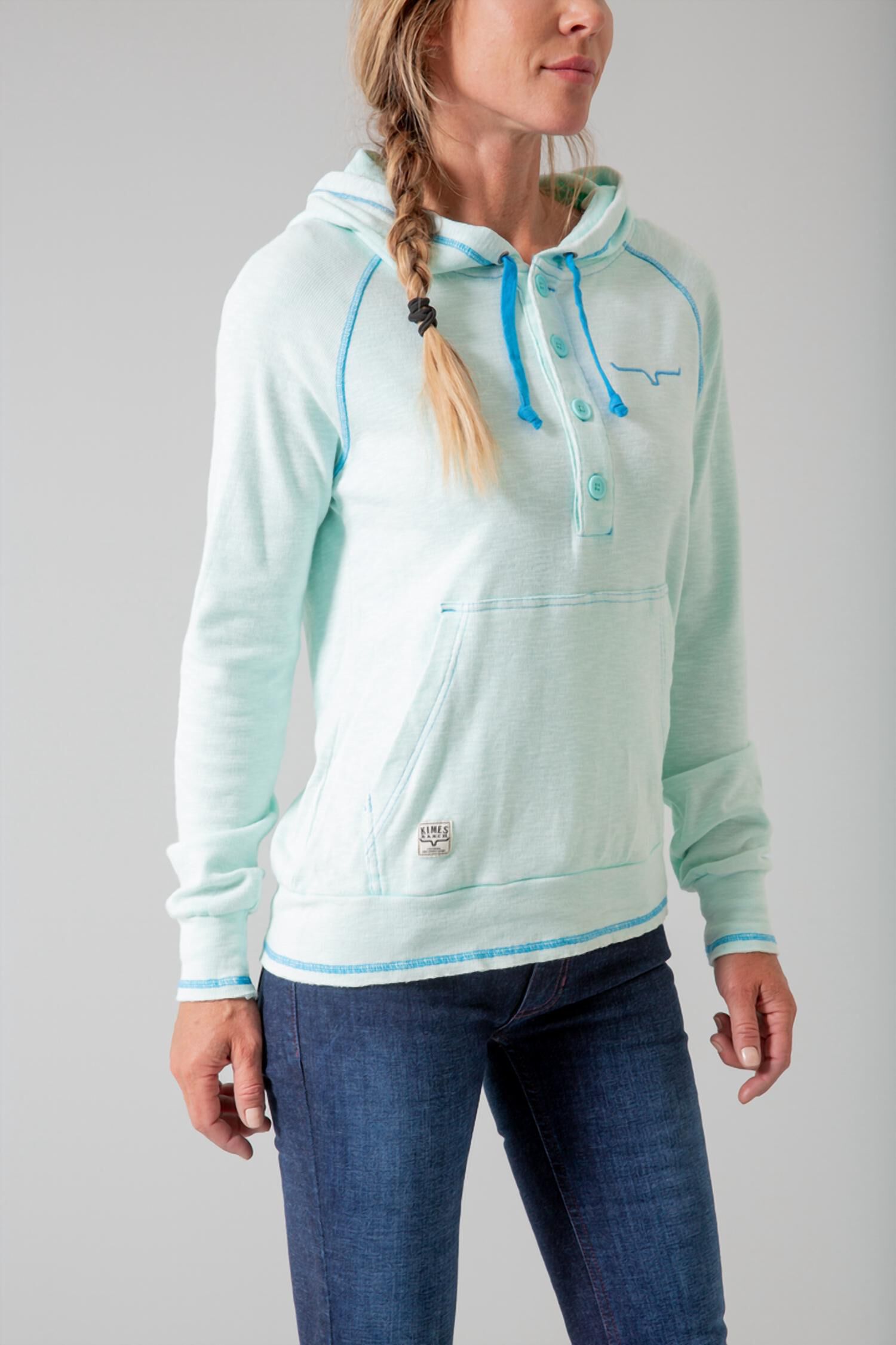 SUNRISE HOODIE IN MINT, , alternate image number 3