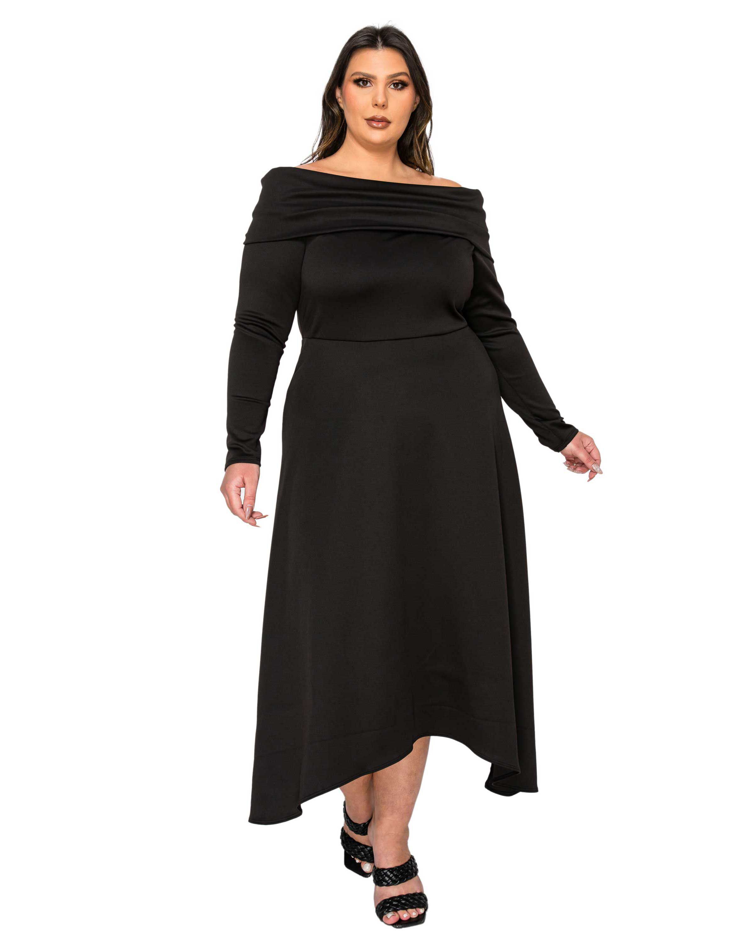 Plus Size Long Sleeve Graduation Dresses | Dia \u0026 Co