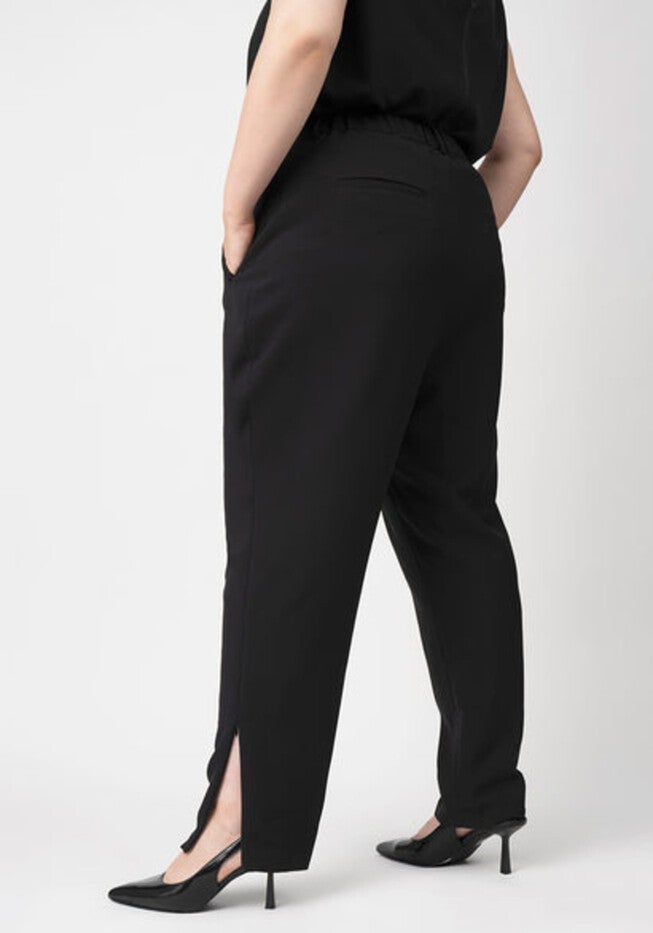 REFINED TROUSER, Jet Black / Black, alternate image number 3