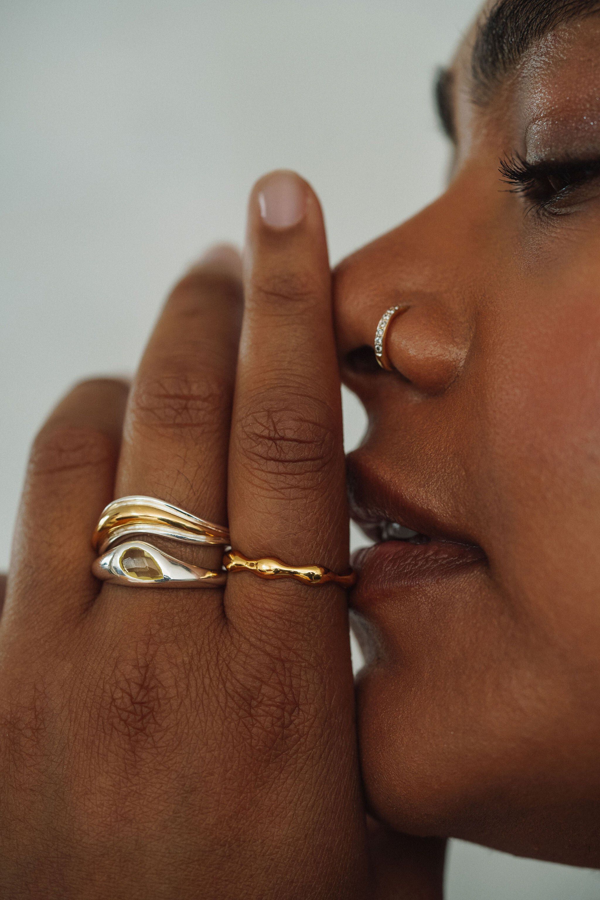 The Rhythm Ring | Gold, Gold / Gold, alternate image number 1