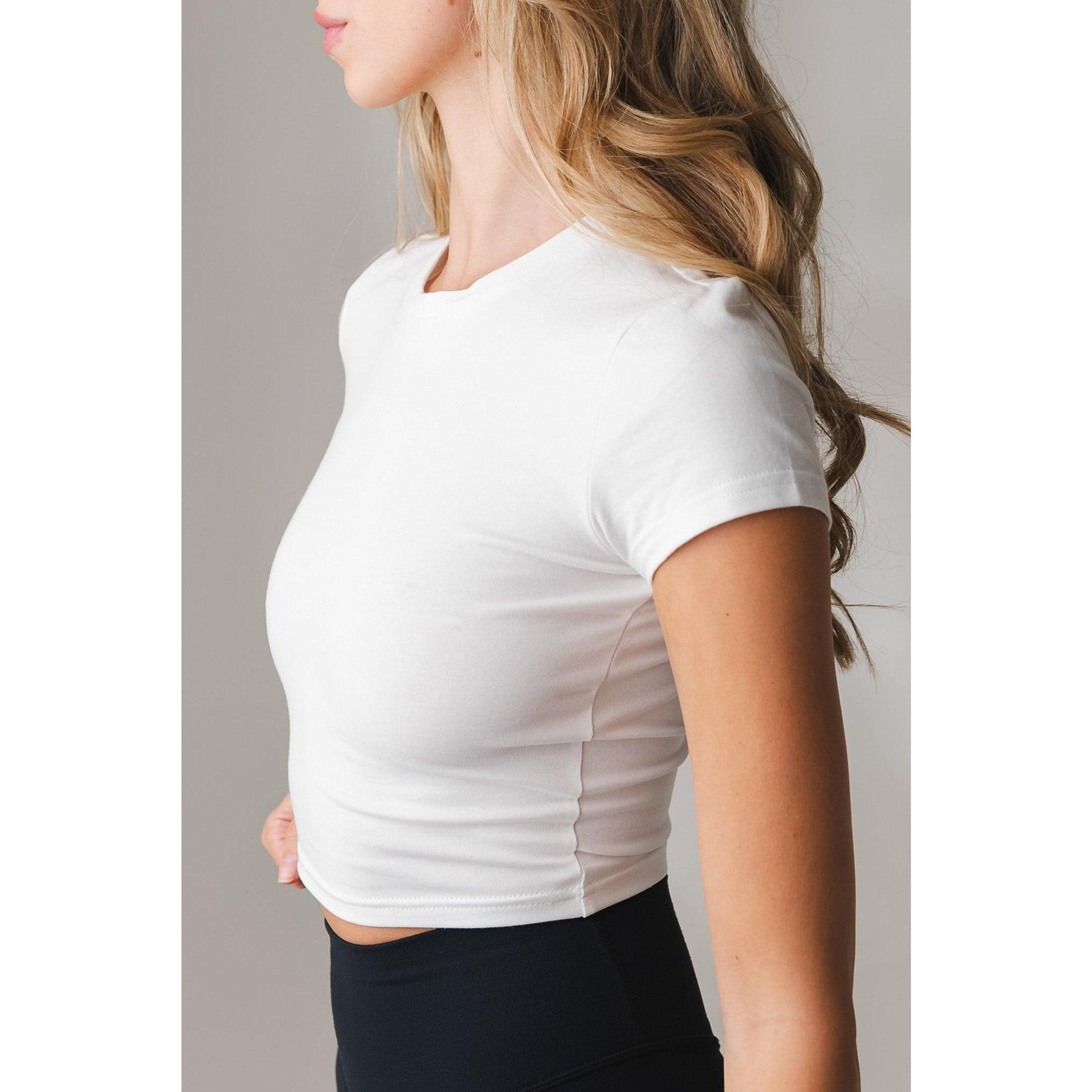 Basis Tee, Snow / White, alternate image number 1