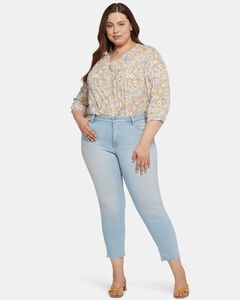 Alina Raw Hem Ankle Jean