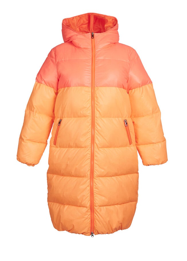 Two Tone Puffer, Orange / Orange, hi-res image number 0
