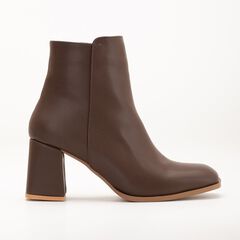 NADINE - BROWN ANKLE BOOTS