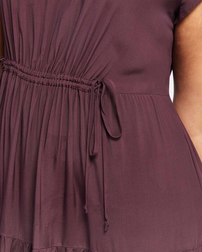 Lana Dress, Fudge / Terracotta, alternate image number 4