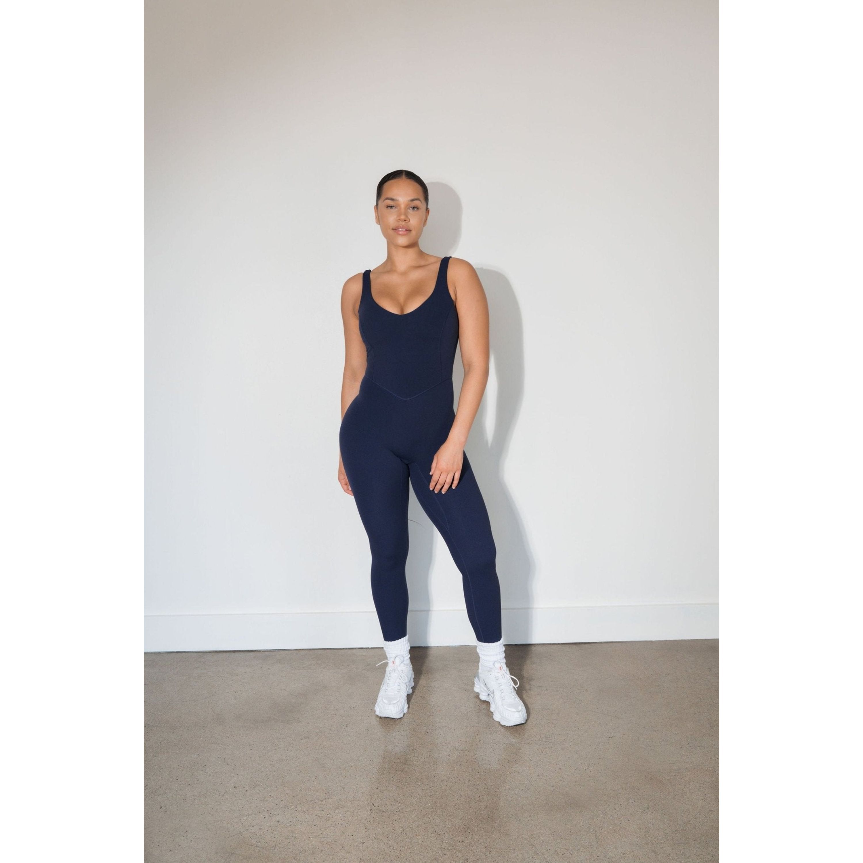 Cloud II Jumpsuit, Oxford / Navy, hi-res image number 0