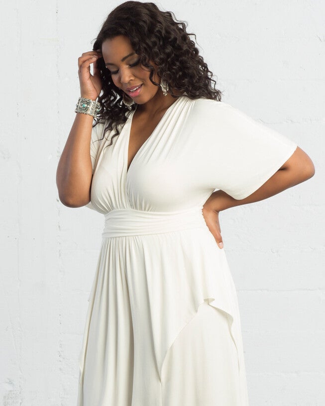 Indie Flair Maxi Dress, IVORY / Ivory, alternate image number null