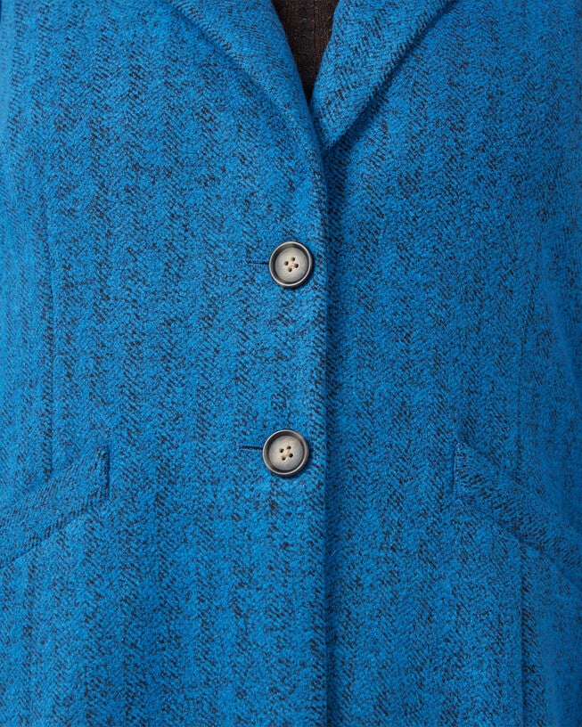 MARIS COAT, Victoria Blue / Royal Blue, alternate image number 4