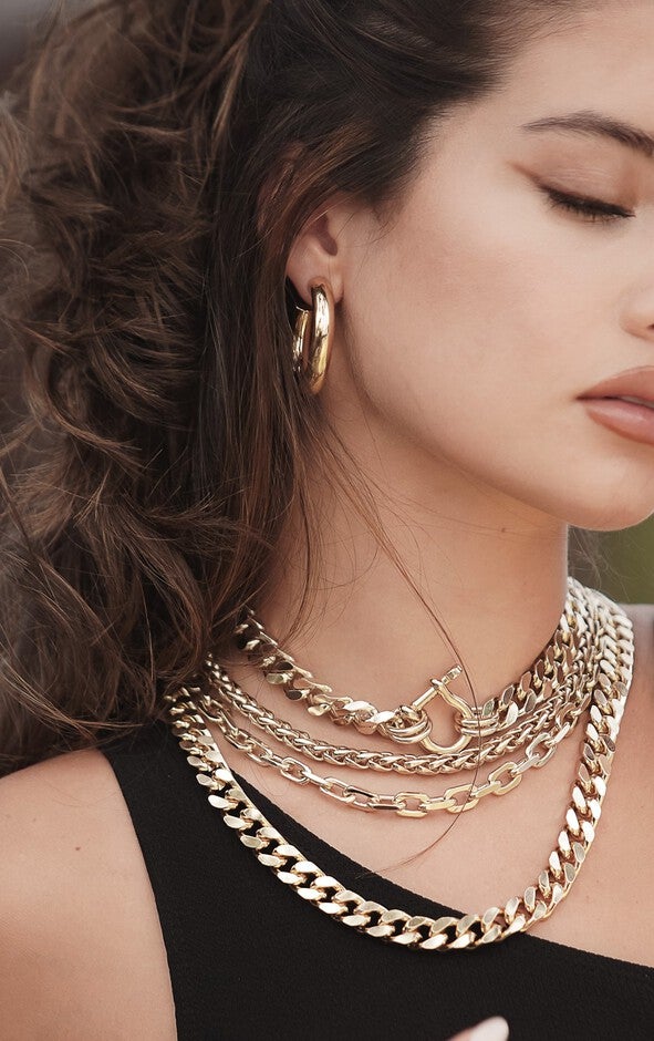 Zolen Hoops Gold, Gold / Gold, alternate image number 4