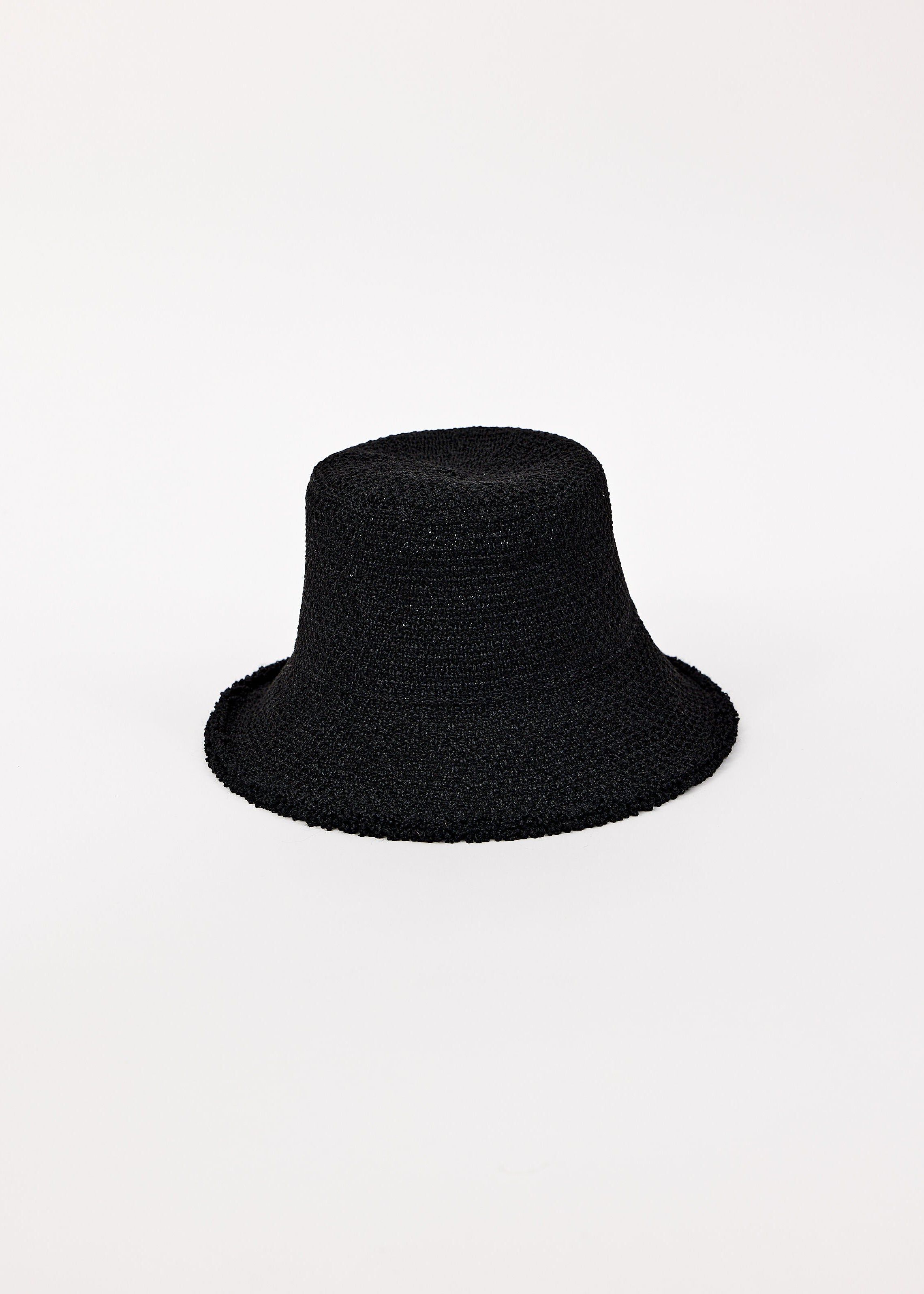 Penny Woven Bucket, Black / Black, hi-res image number 0