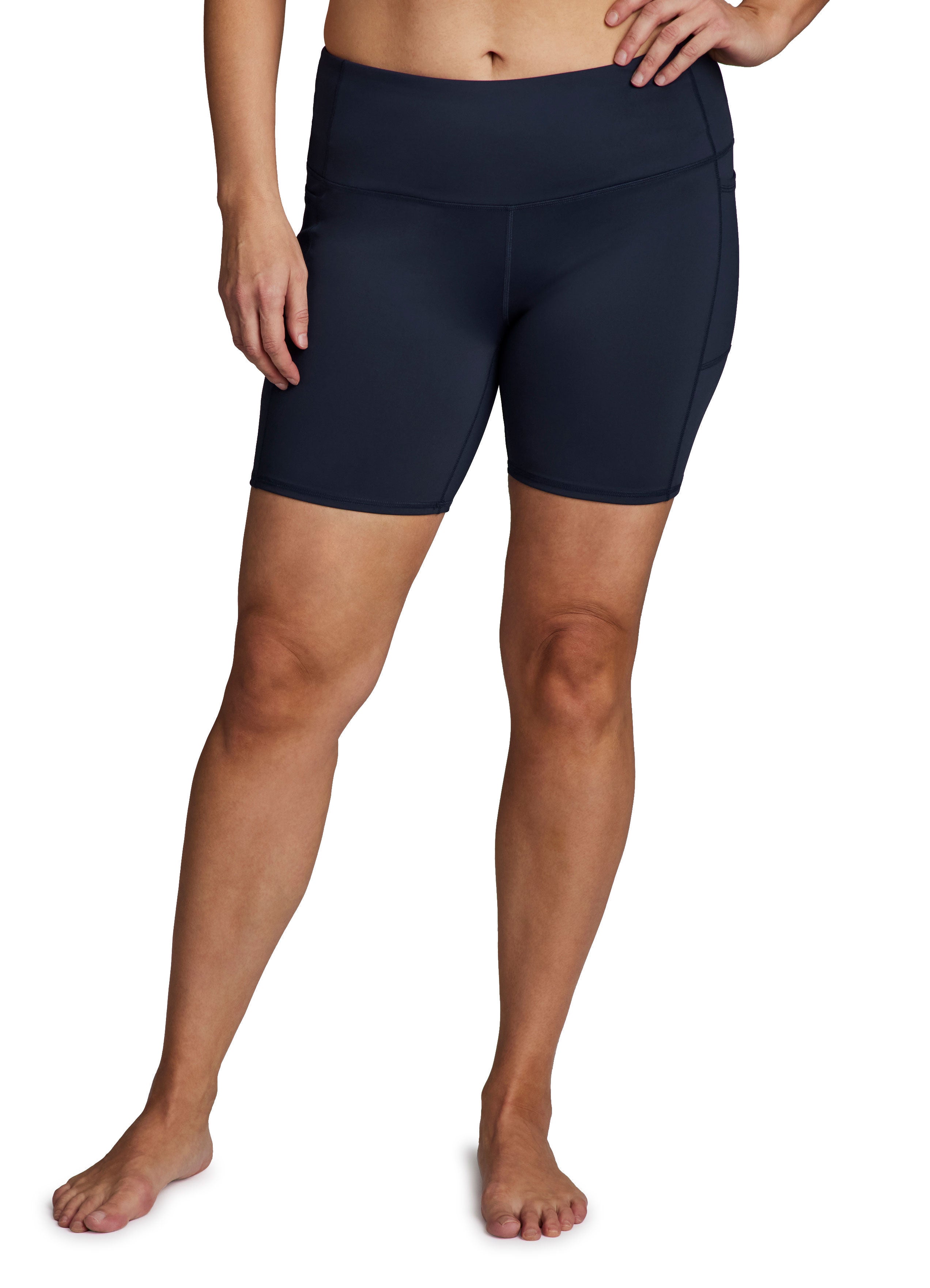 Plus Prime Tech Flex Ultra Hold 7 inches Bike Short, Navy / Navy, hi-res image number 0