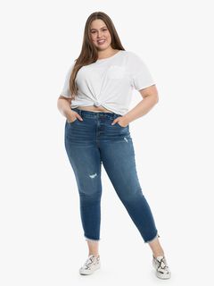 Plus Size Ankle Length Jeggings