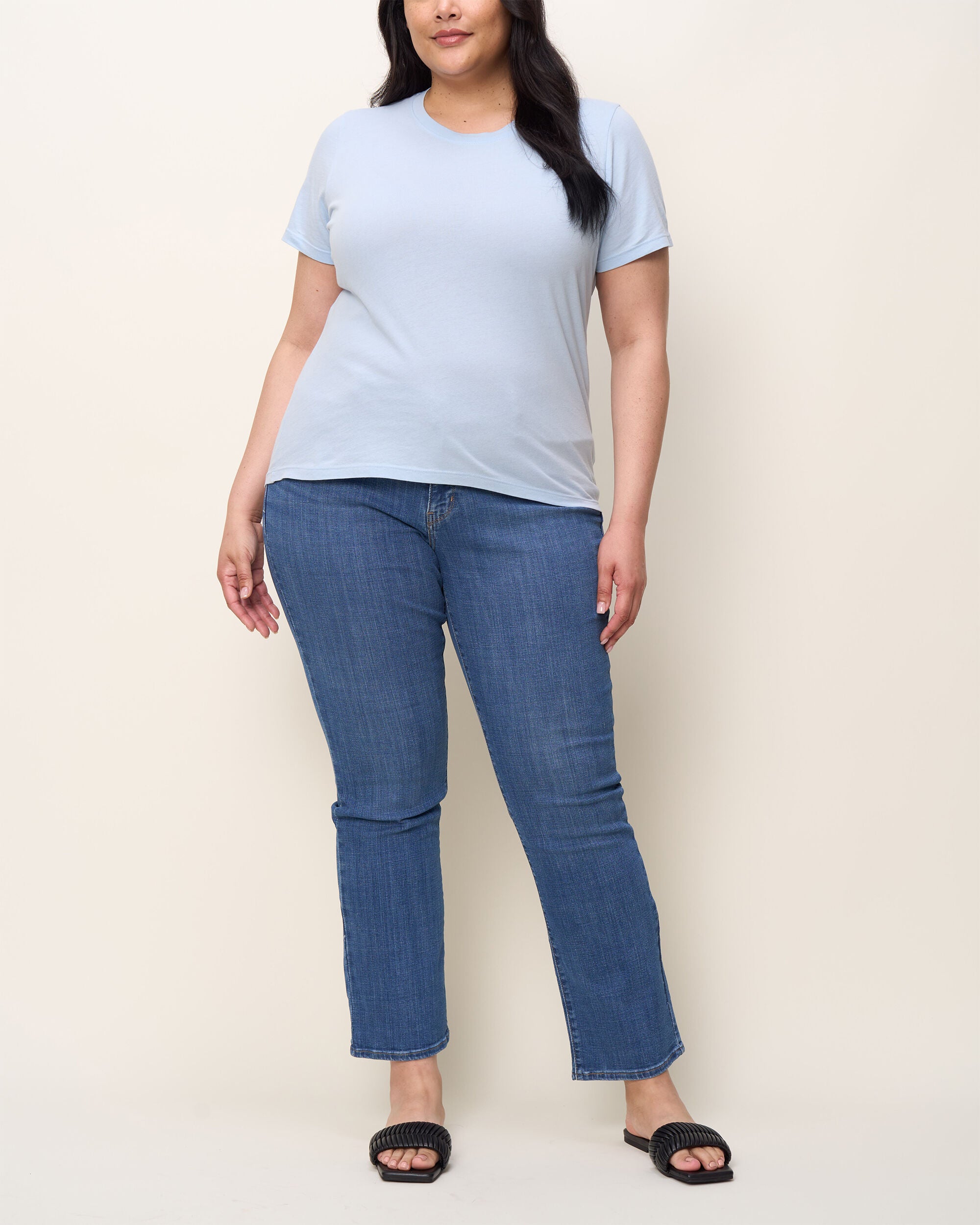 The Crew Tee, Sky Blue / Light Blue, hi-res image number 0