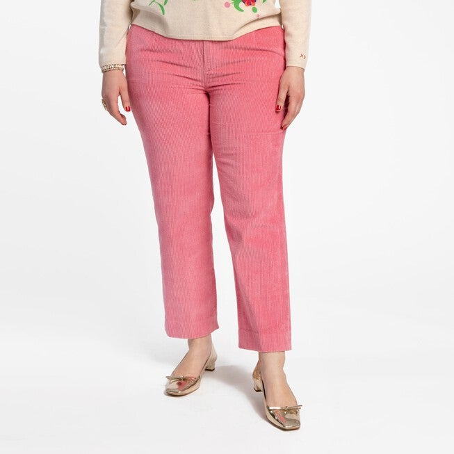 Chloe Corduroy Pant Pink, Pink / Pink, hi-res image number null