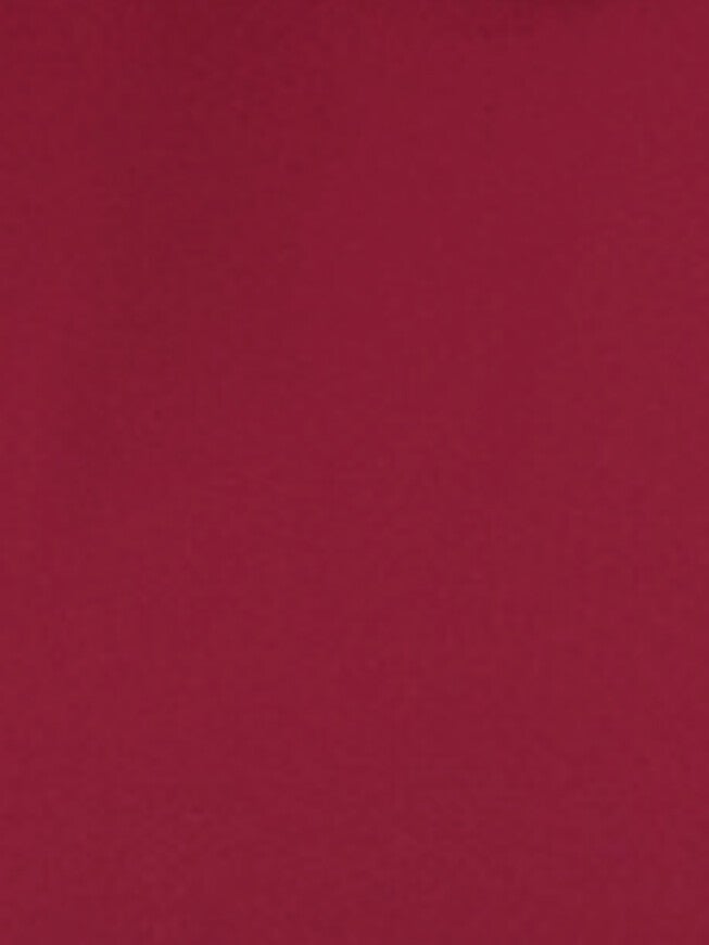 BOAT NECK FLUTTER SLEEVE CHIFFON TOP, Burgundy / Red, alternate image number 4