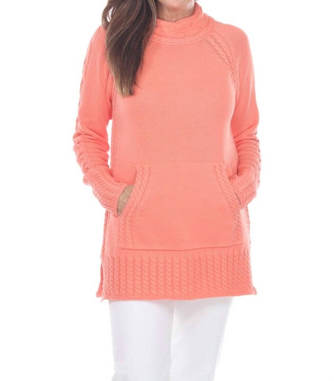 DREAM BIRD PULLOVER IN BLUSH, Blush / Orange, hi-res image number 0