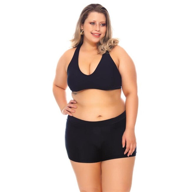 T Back Bikini Top, Black / Black, hi-res image number 0