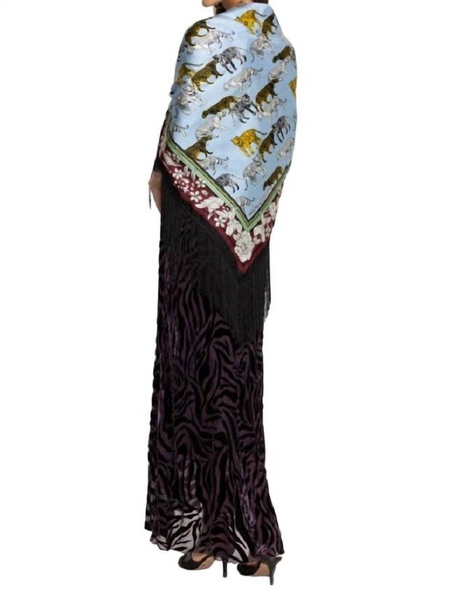 OPAL SHAWL IN MULTI, , alternate image number null