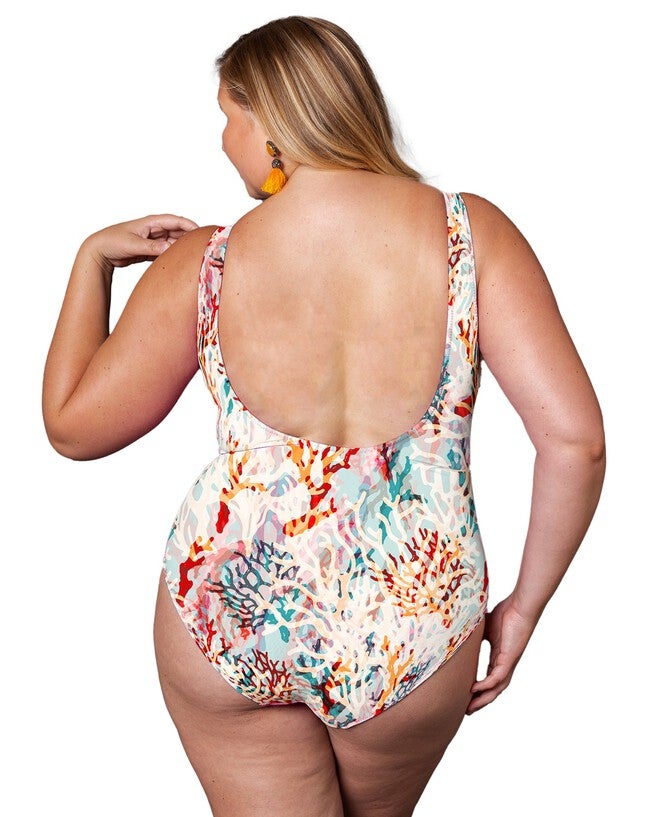 Coral Dream One-Piece Swimsuit, , alternate image number 4