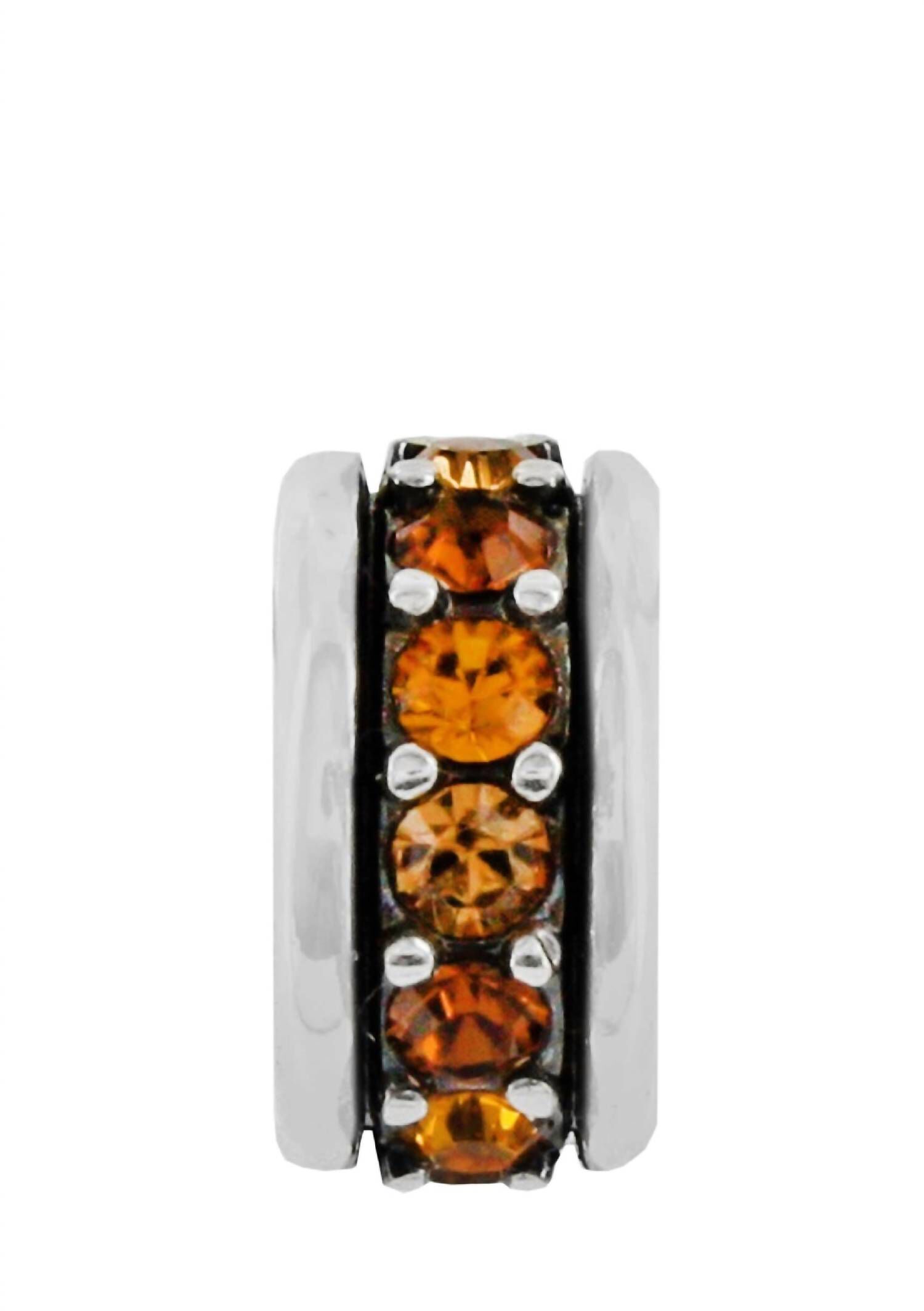 CRYSTAL VOYAGE SPACER IN TOPAZ, Topaz / Gold, hi-res image number 0