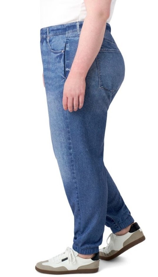 Denim Illusion Jogger, Saltaire / Medium Wash, alternate image number 1