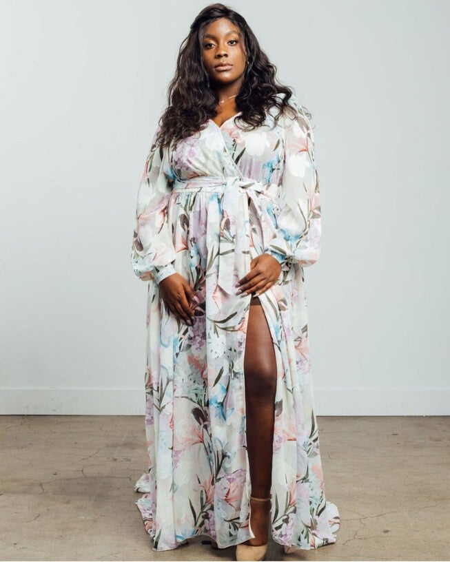 Paradise Tall, Floral / Cream, hi-res image number 0
