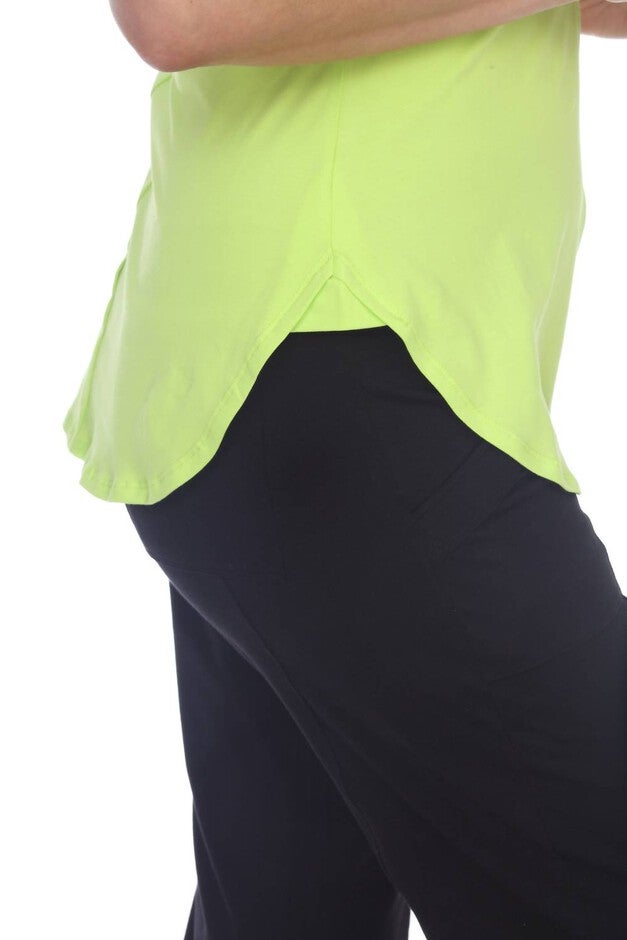 SPELLBOUND TANK IN APPLE GREEN, Apple Green / Yellow, alternate image number null