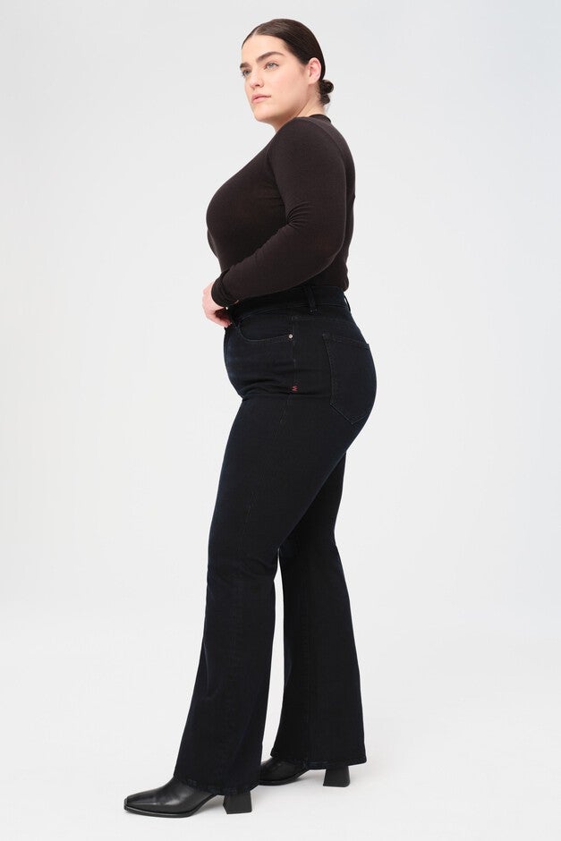 MIA PLUS - FLARE JEANS | DEPTHS, DEPTHS / Black, alternate image number 2