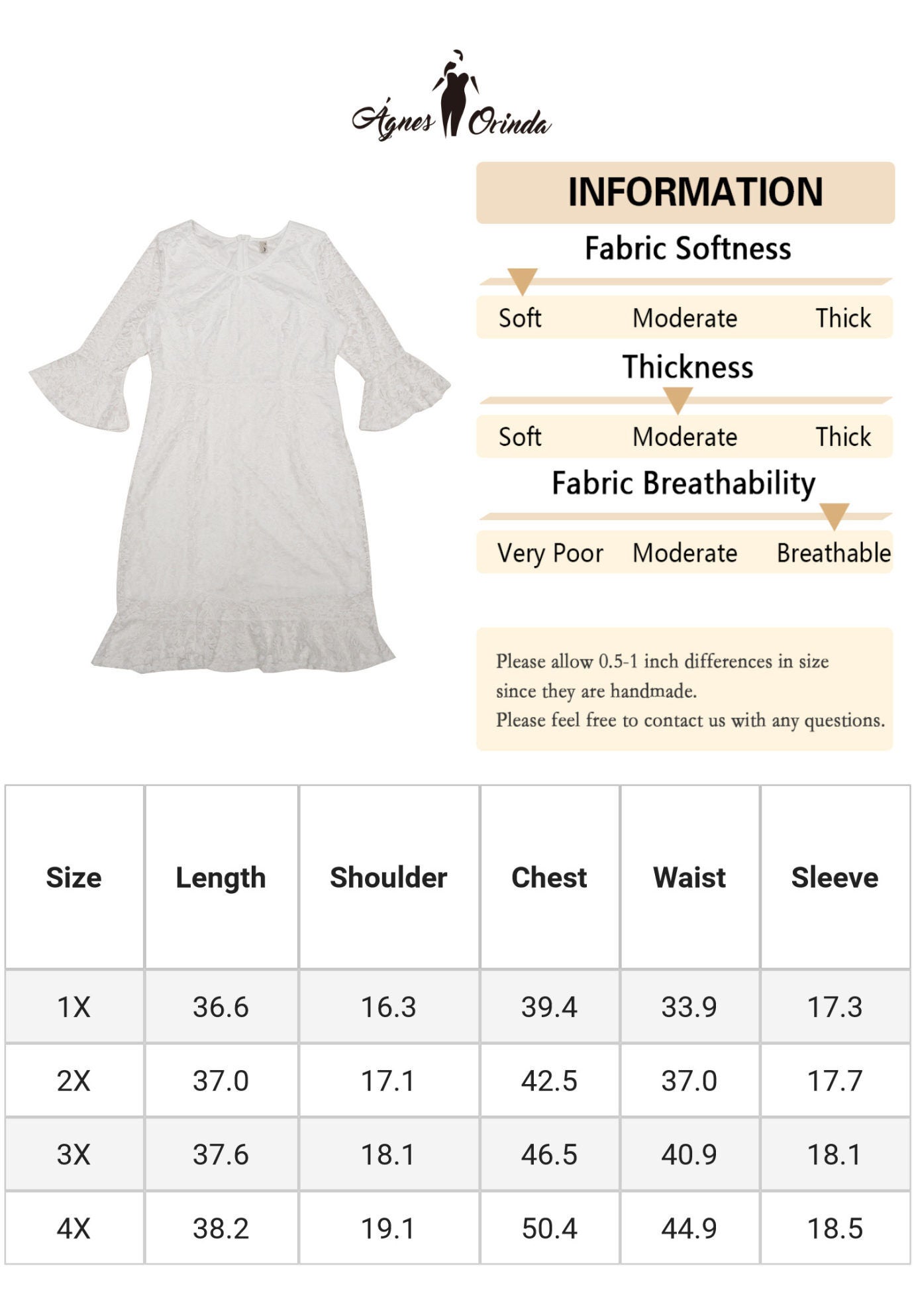 Ruffle Sleeves Cocktail Bodycon Dress, White / White, alternate image number 4