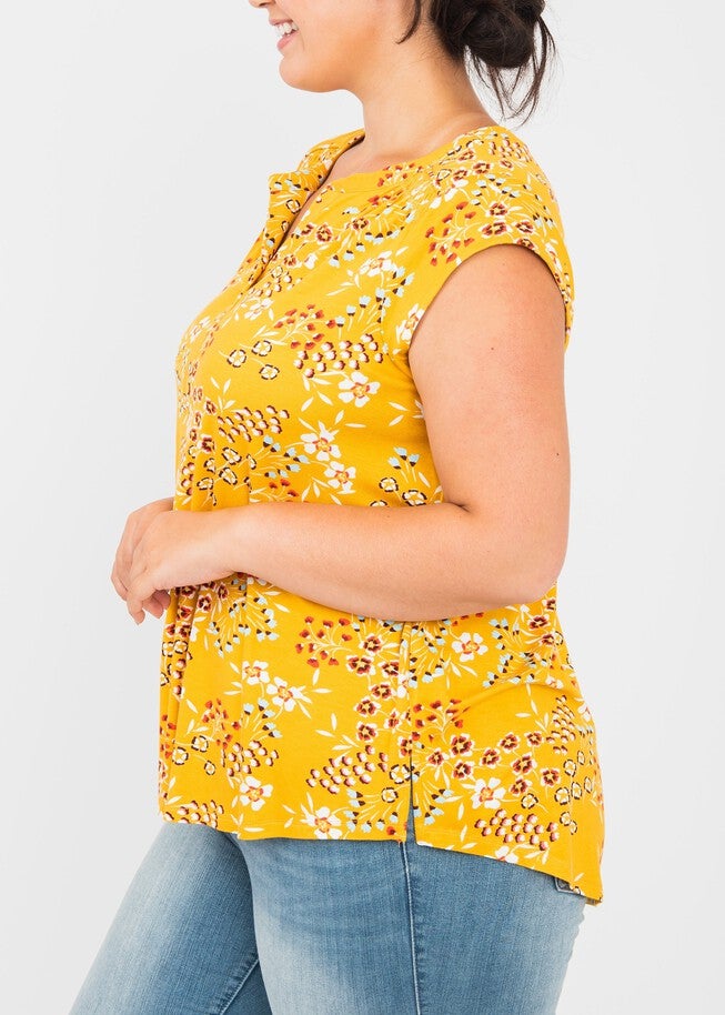 Sofia Floral Boho Blouse, , alternate image number null