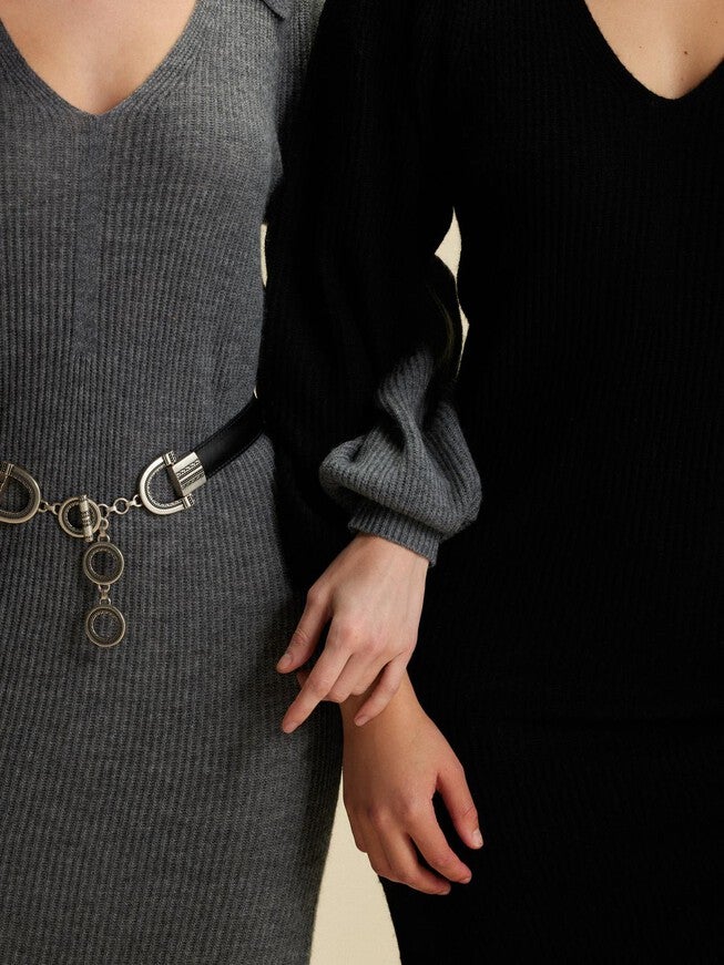 RINGO BELT IN BLACK, , alternate image number null