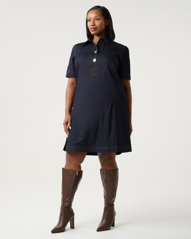 Avia Dress, Indigo Noir / Navy, alternate image number 1