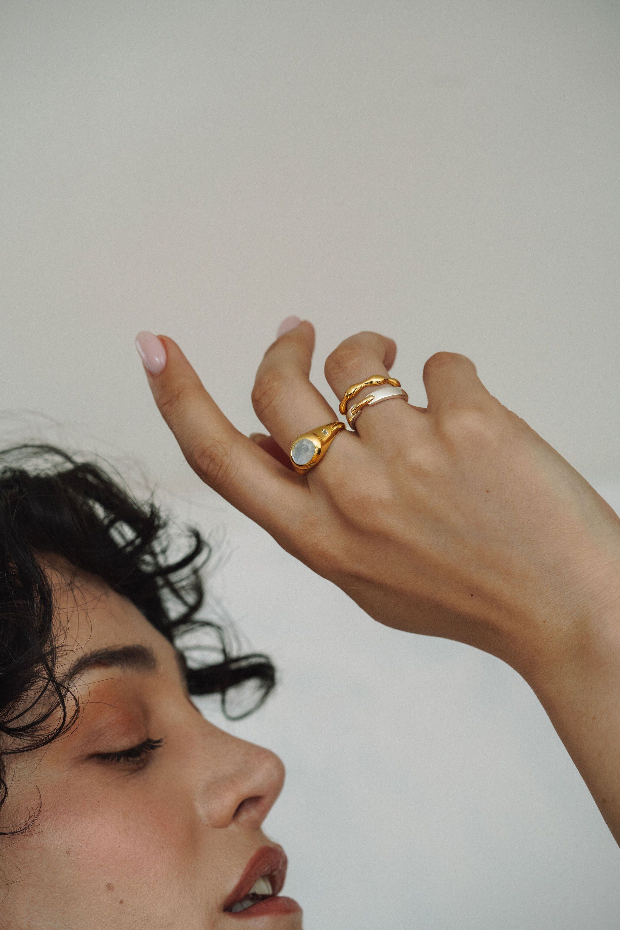 The Bridge Ring | Two-Tone, TwoTone / Silver, alternate image number 2