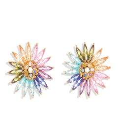 Crystal Madeline Stud Multi