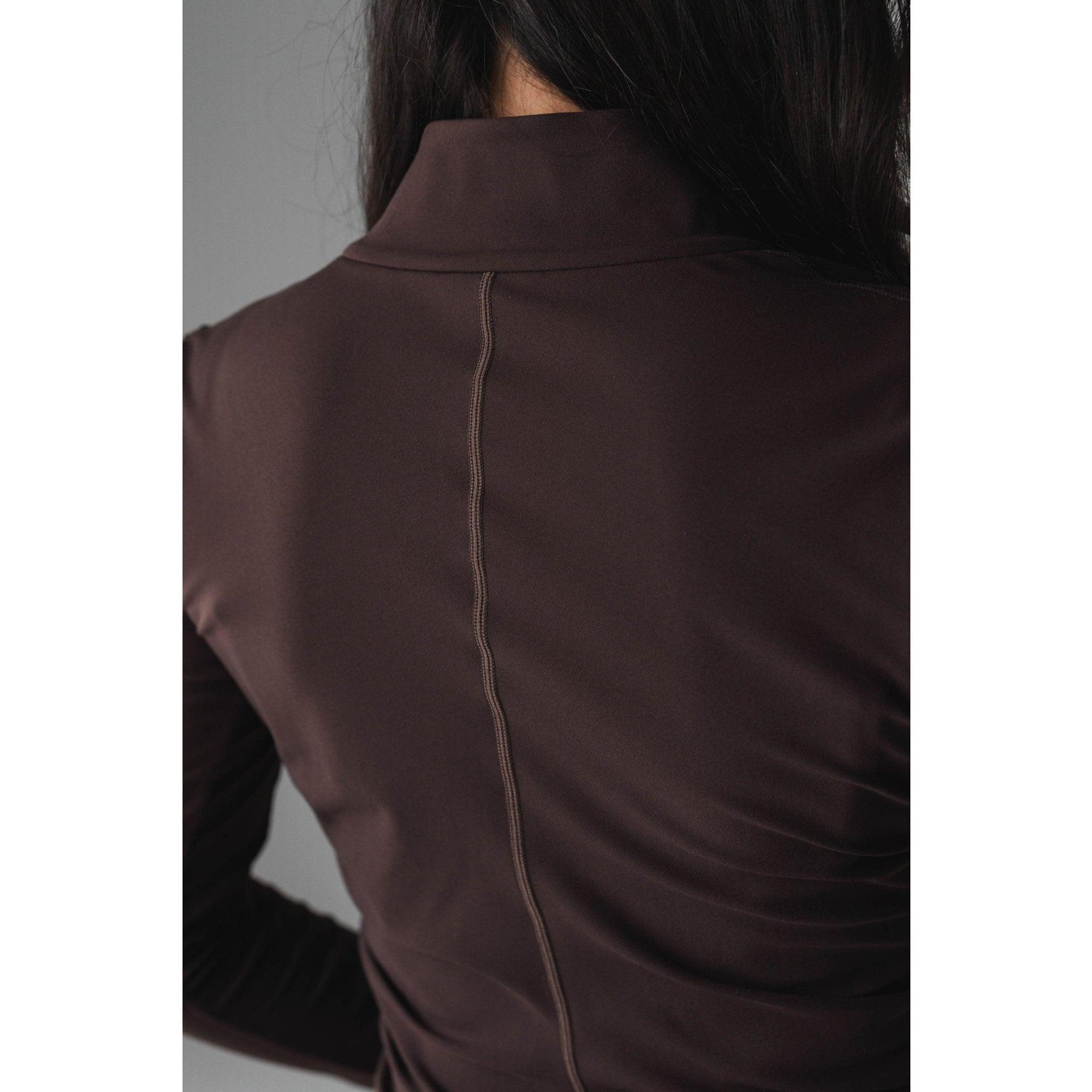 Cloud II Gather Jacket, Espresso / Brown, alternate image number 6