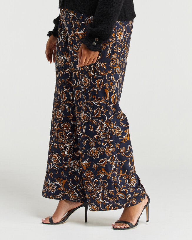 Capitano Pant, Print / Navy, alternate image number 2