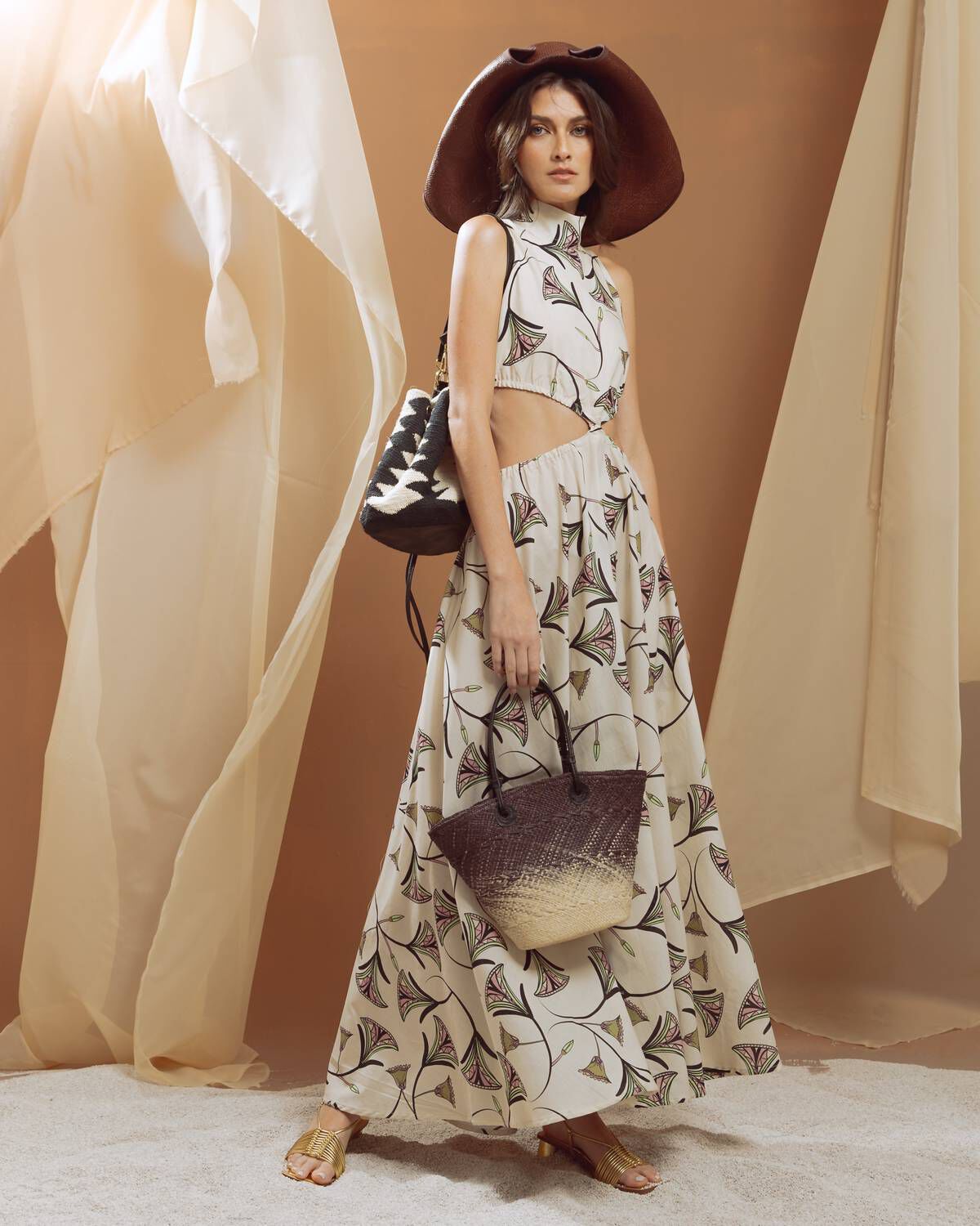 Baby Basket Bag in Ombre, , alternate image number 3