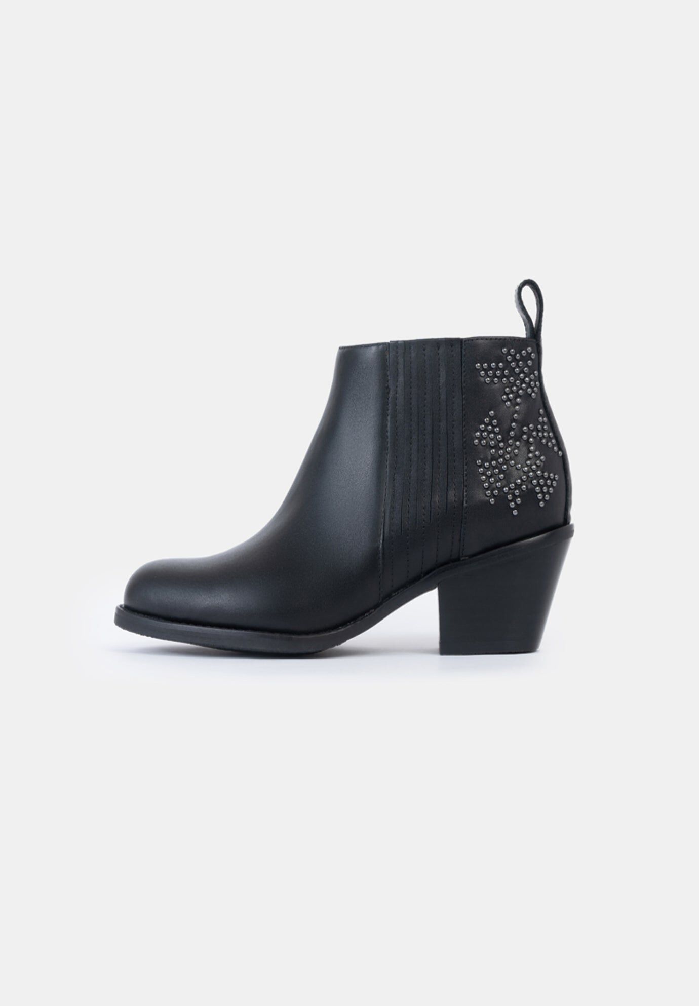 Faith Step In Gore Bootie, Black / Black, alternate image number 1