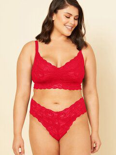 Cutie Low Rise Thong, Mystic Red / Red, hi-res image number 0