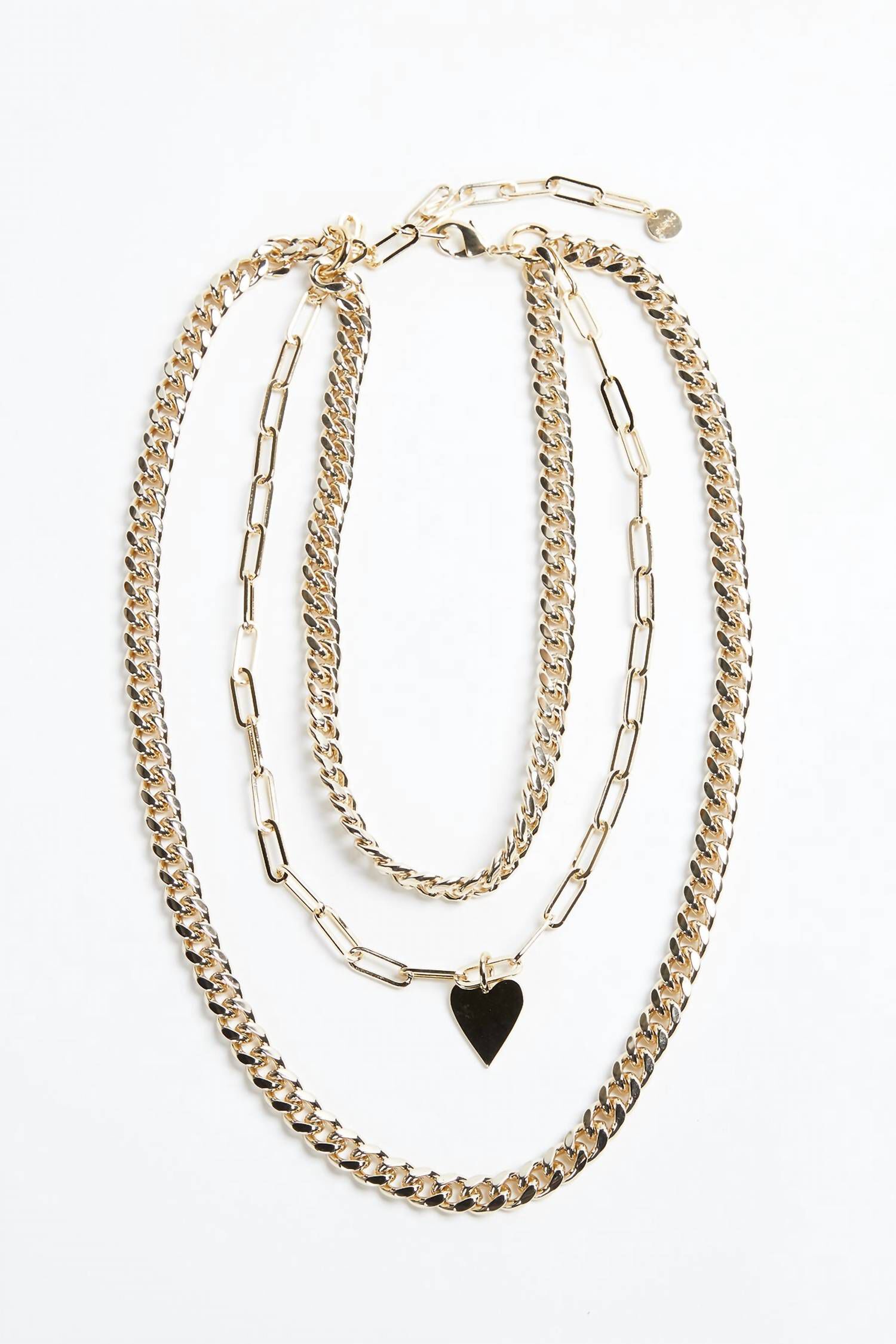 KINGSTON NECKLACE IN GOLD, Gold / Gold, hi-res image number 0