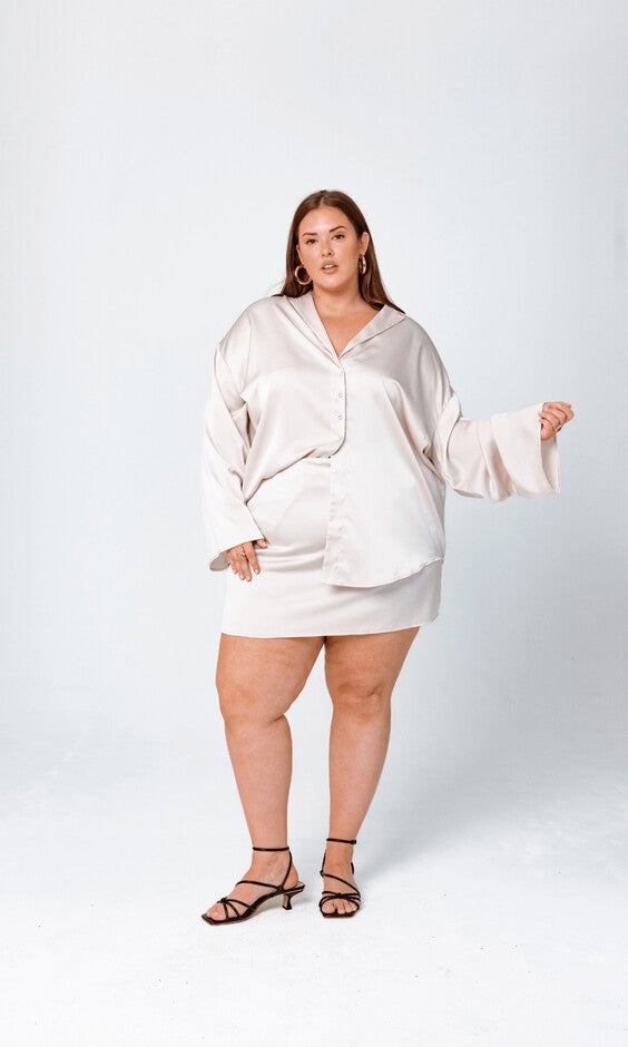 Penelope Top, Ivory / Ivory, alternate image number 3