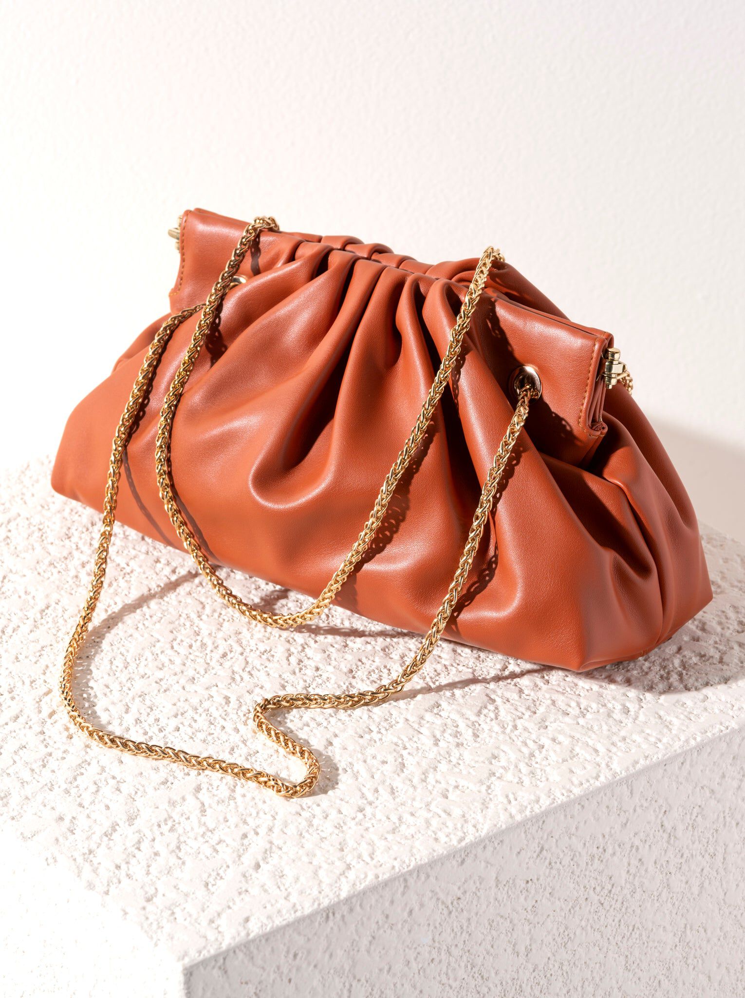 Elliot Shoulder Bag Clutch, Orange / Orange, hi-res image number 0