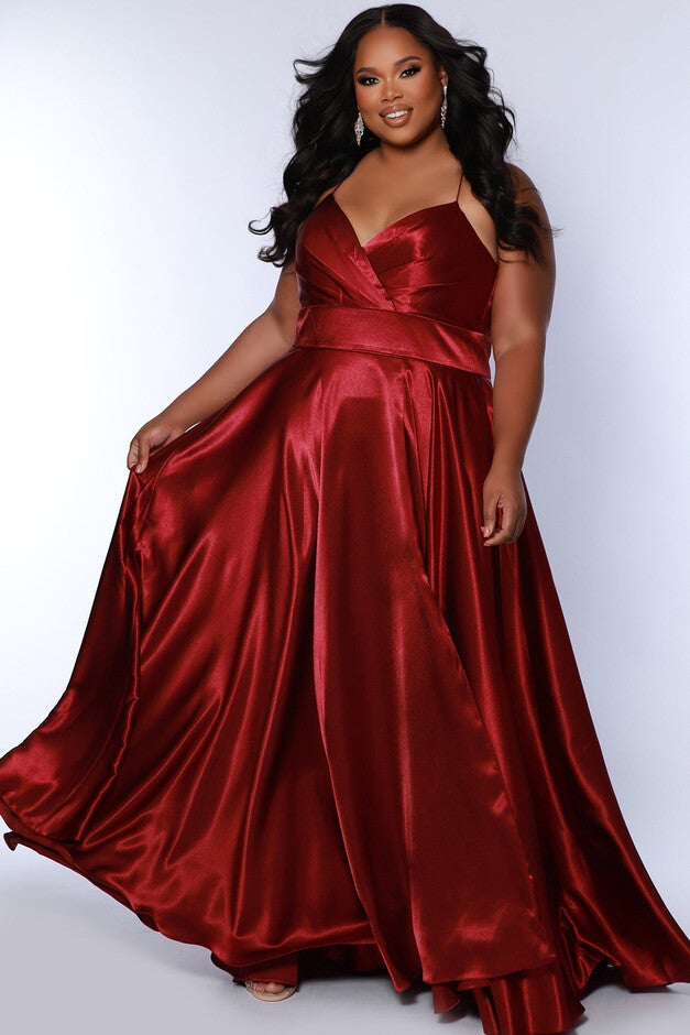 Good Vibrations Formal Dress, Burgundy / Burgundy, hi-res image number null